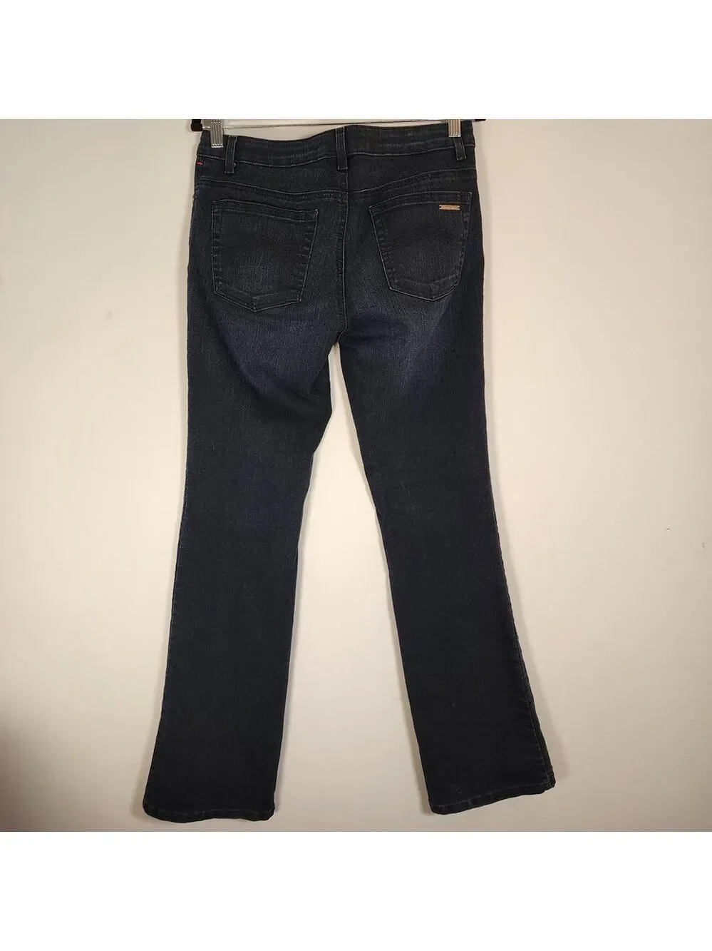 Michael Kors Greenwich Bootcut Jeans Size 8 Dark Wash Sculpting Stretch